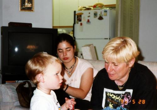 Jesse, Bonnie, and Arlene in 1993.