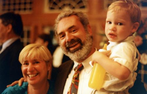 Arlene, Larry, and Jesse in 1993.