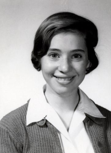 Arlene in high school.
